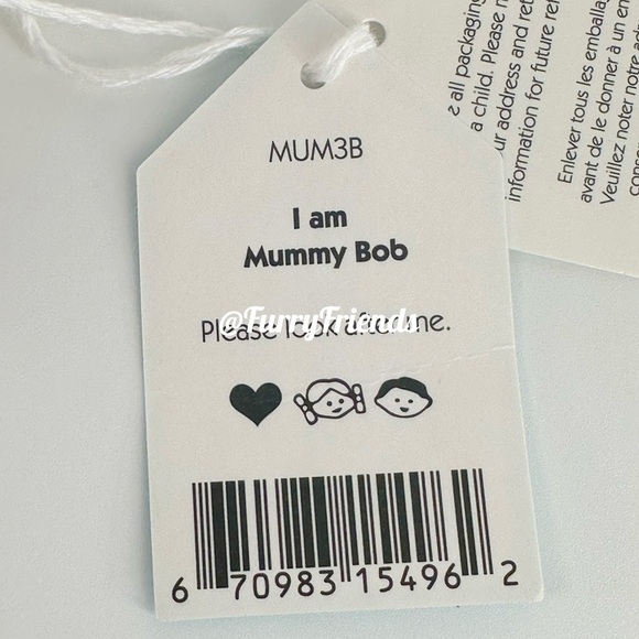 NWT jellycat mummy bob - Picture 2 of 2